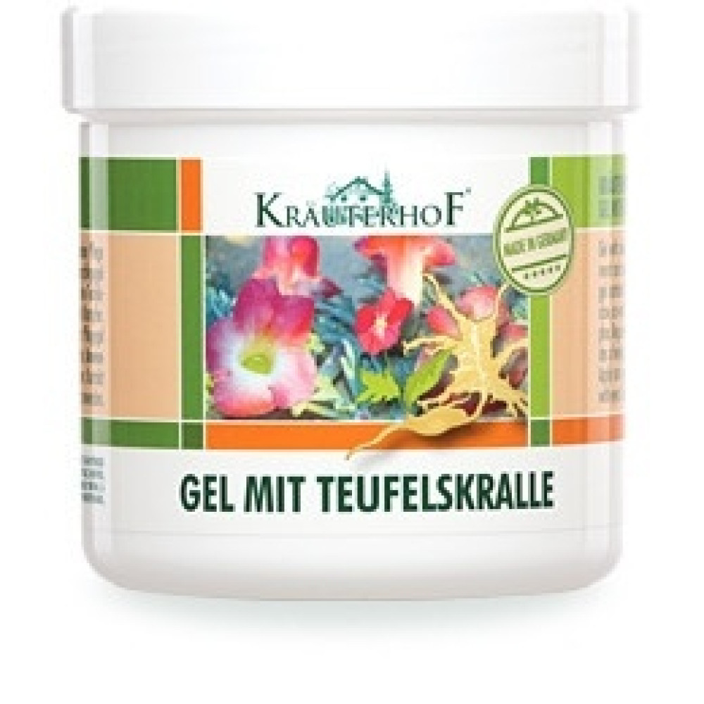 Krauterhof Масажен гел с дяволски нокът и евкалипт 250 мл - Продукти за масаж