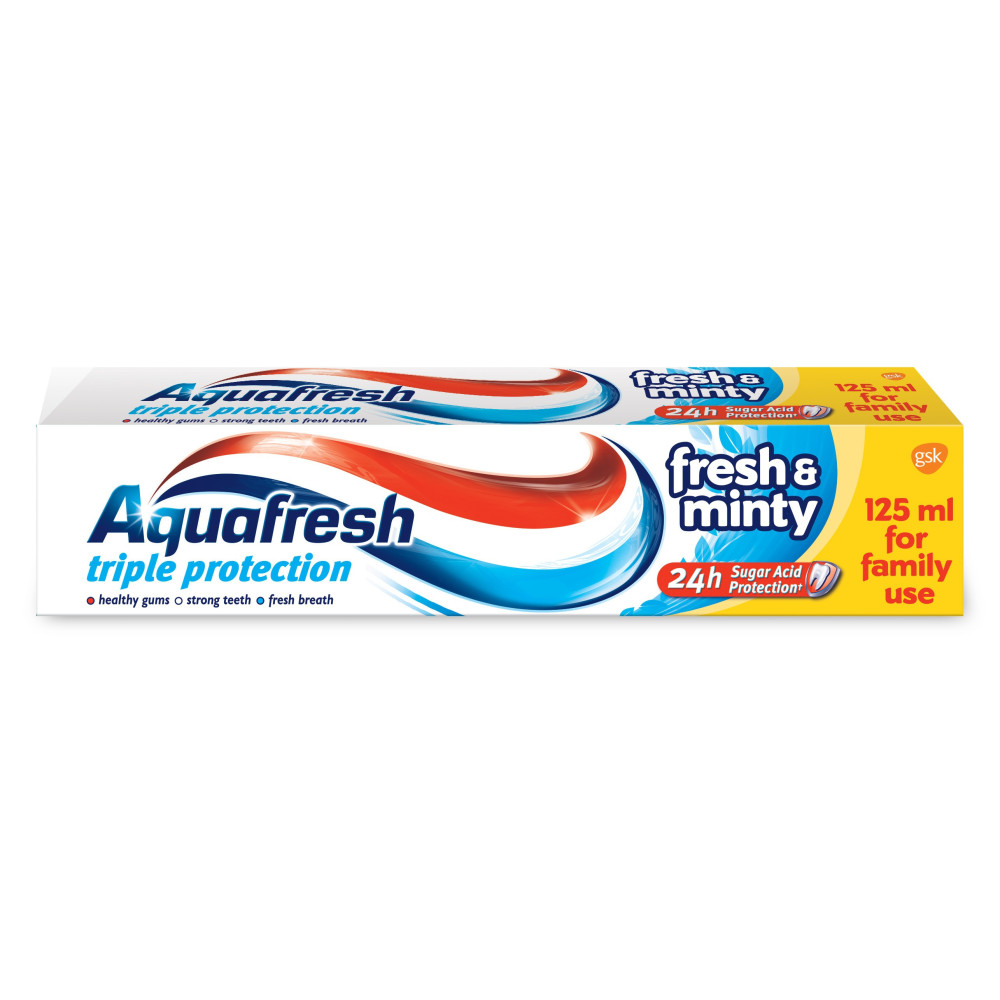 Aquafresh Fresh & Minty Паста за зъби 125мл -