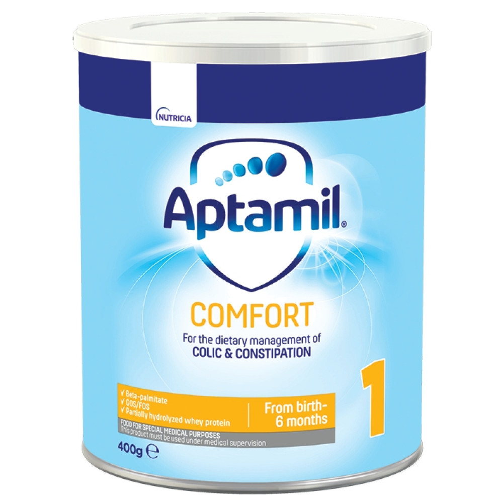 Aptamil Comfort 1 Адаптирано мляко х400 грама - Бебешки храни