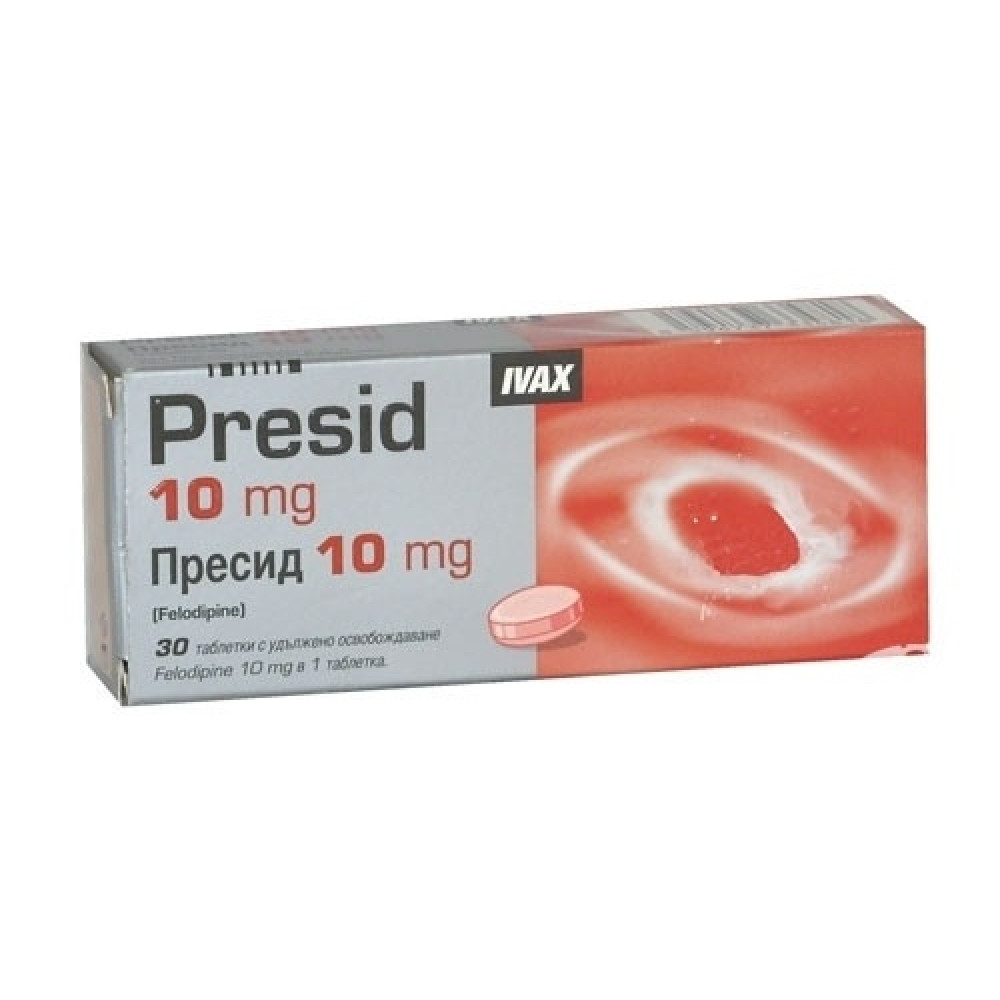 Presid 10 mg 30 tablets / Пресид 10 мг 30 таблетки - Лекарства с рецепта