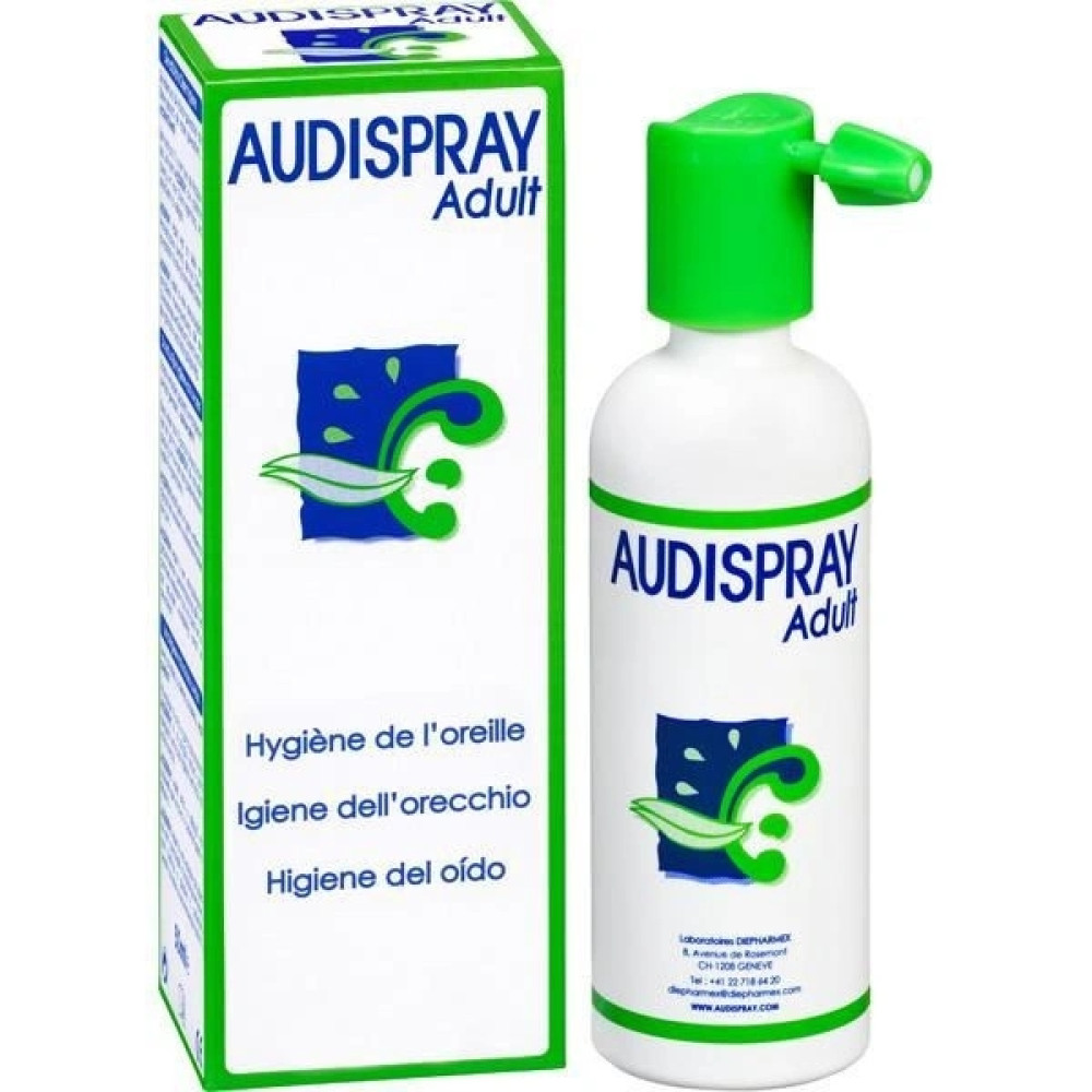 Audispray (Аудиспрей) Спрей за почистване на уши, за възрастни, 50 мл -