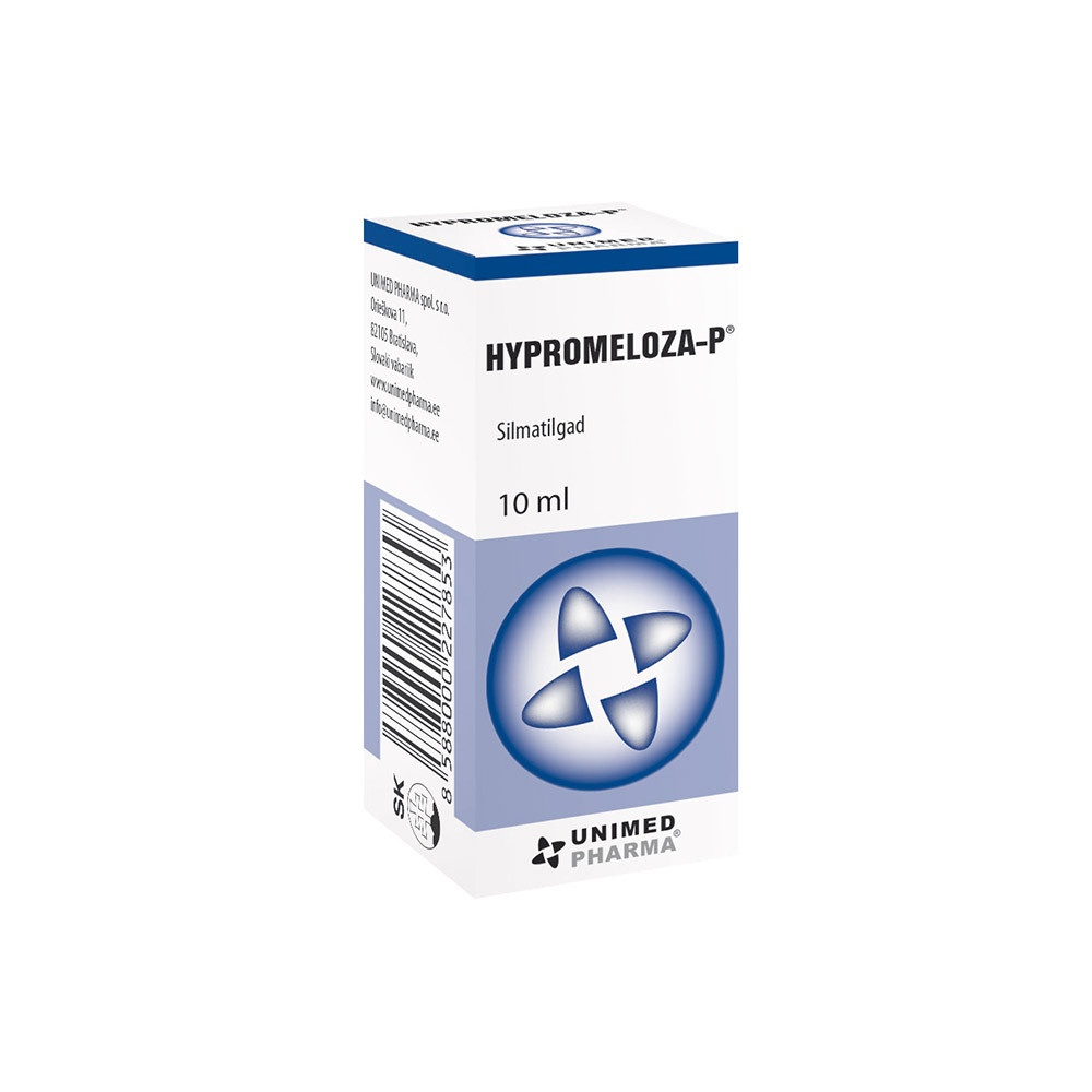 Hypromeloza-P drops of 5 mg / ml 10 ml / Хипромелоза- П капки 5мг/мл 10 мл - Очи
