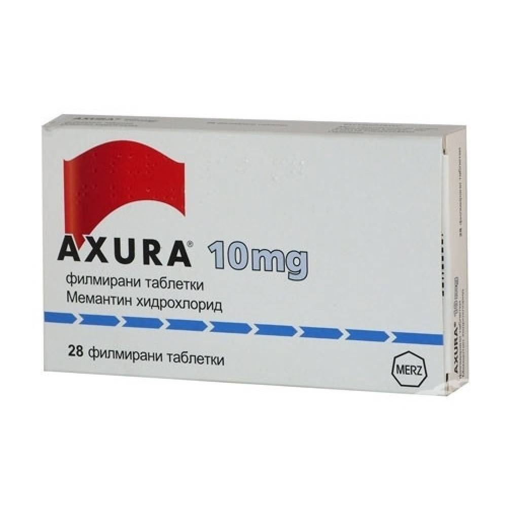 Axura 10 мг. 28 таблетки - Лекарства с рецепта
