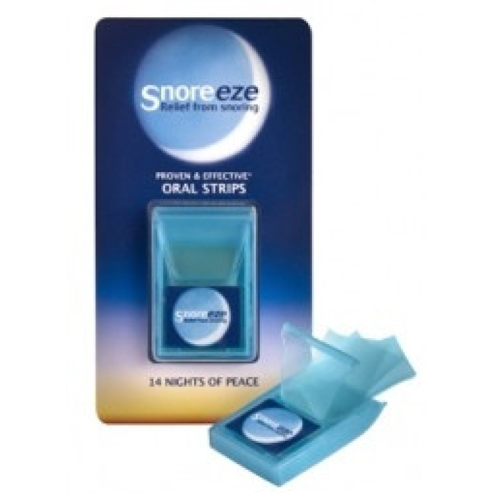 Snoreeze (Снорийз) Лентички против хъркане, 14 ленти за уста, Инова -