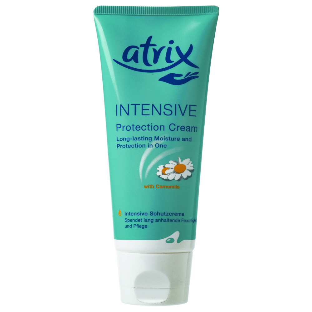 Atrix Intensive protection cream for hands with chamomile 100 ml /Атрикс Защитаващ крем за ръце с лайка туба 100 мл - Крем за Ръце