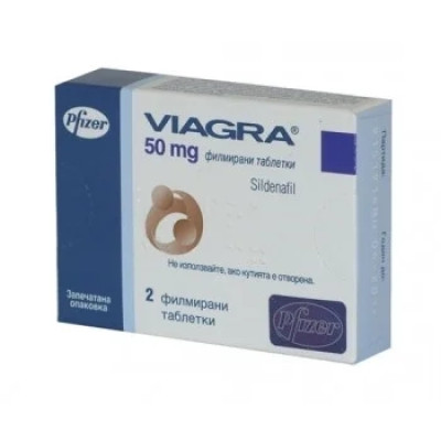 ВИАГРА табл 50 мг х 2 бр