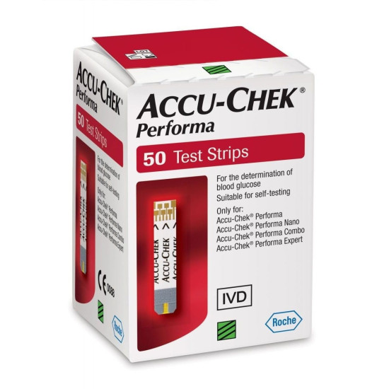 ТЕСТ ЛЕНТИ ACCUCHECK PERFORMA x 50 бр