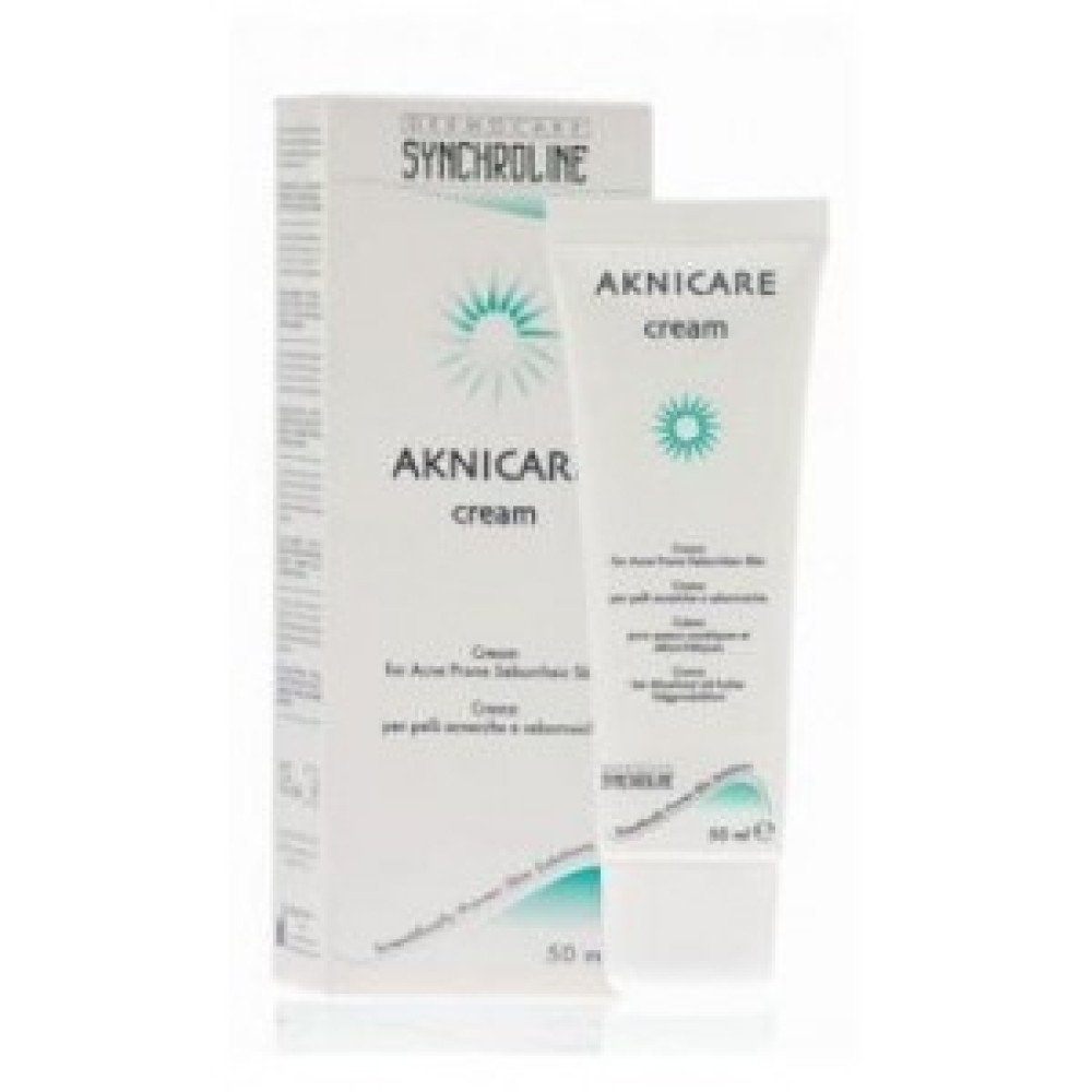 Synchroline Aknicare Крем за кожа, склонна към образуване на акне 50 мл - Кремове за лице