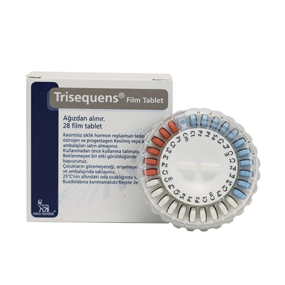Trisequens 2 mg. 28 film-coated tablets / Трисеквенс 2мг. 25 филмирани таблетки - Лекарства с рецепта