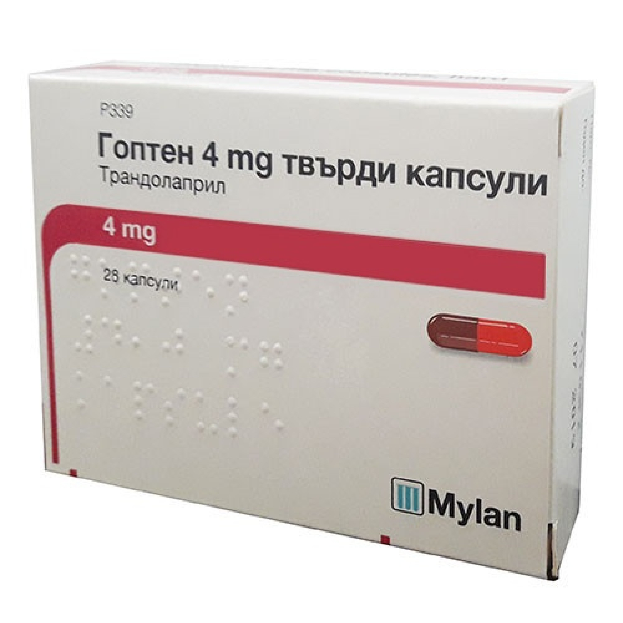 ГОПТЕН капс 4 мг х 28 бр | Аптека Феникс