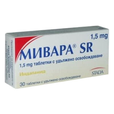 МИВАРА SR табл 1.5 мг х 30 бр