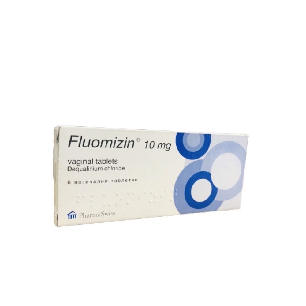 Fluomizin 10mg 6 vag.tabl. / Флуомизин 10 мг. 6 вагинални таблетки - Лекарства с рецепта Fluomizin 10mg 6 vag.tabl. / Флуомизин 10 мг. 6 вагинални таблетки - Лекарства с рецепта