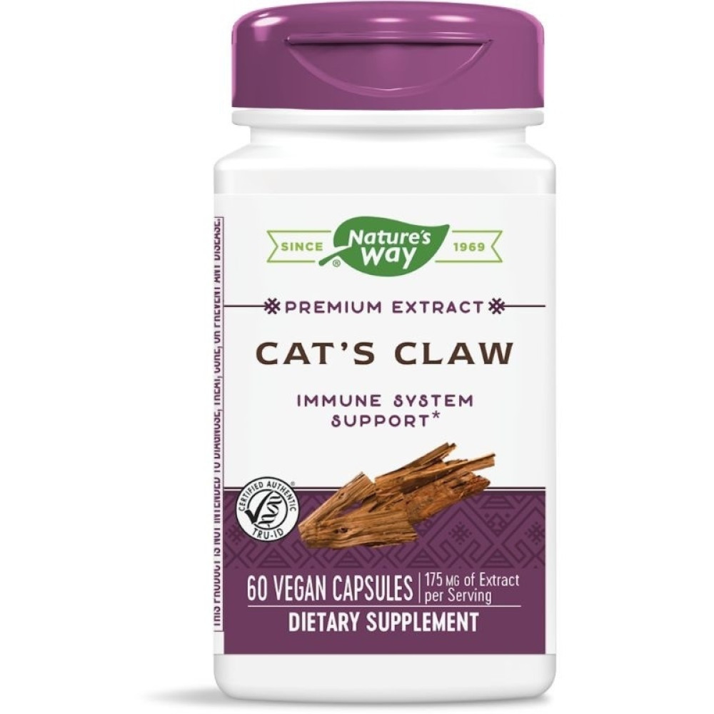Cat’s Claw 335 mg. 60 capsules Nature’s way / Котешки Нокът 335 мг 60 капсули Nature’s way - Имунитет