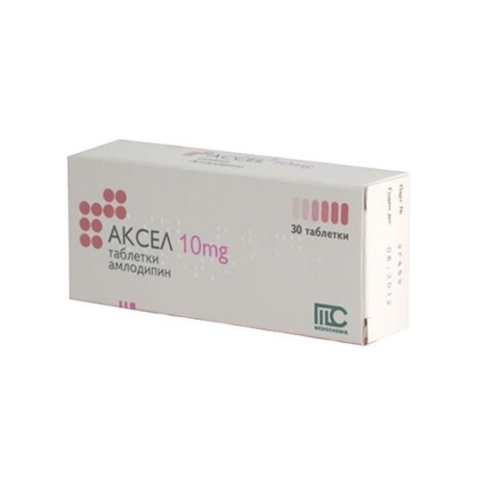 Accel 10 mg x 30 / Аксел 10 мг. х 30 - Лекарства с рецепта