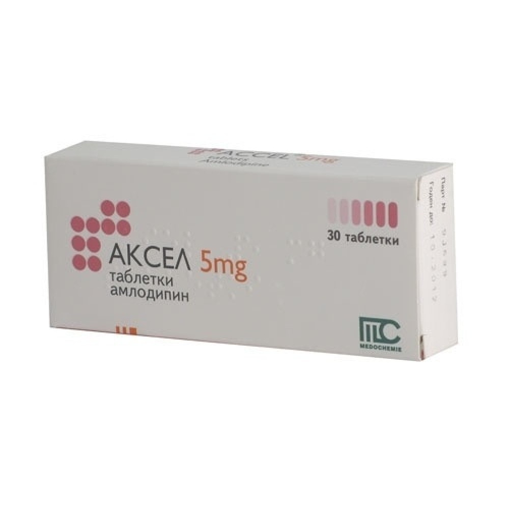 Accel 5 mg x 30 / Аксел 5 мг. х 30 - Лекарства с рецепта