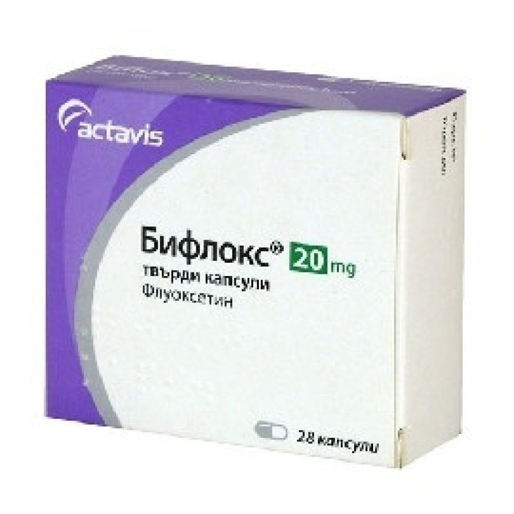 Biflox 20mg 28 capsules / Бифлокс 20мг 28 капсули - Лекарства с рецепта