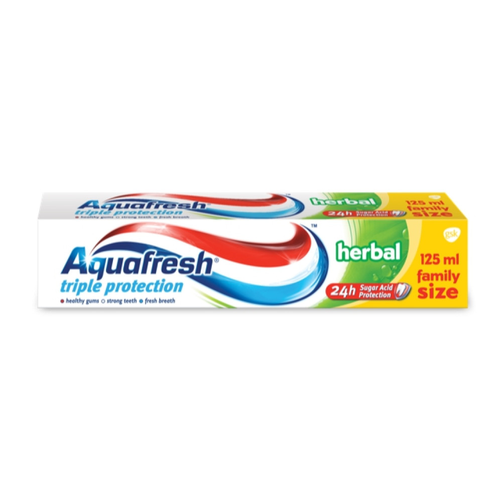 Aquafresh Herbal Паста за зъби 125мл -