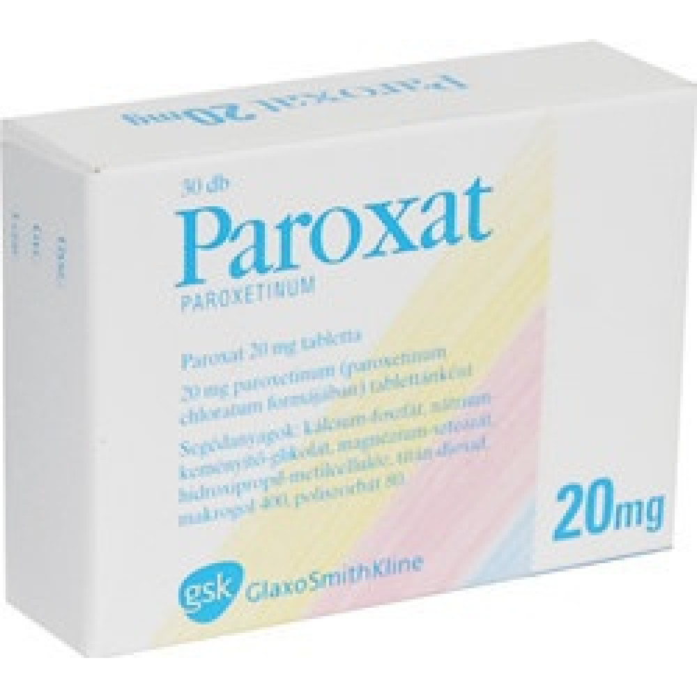 Paroxat 20 mg 30 tablets / Пароксат 20 мг 30 таблетки - Лекарства с рецепта