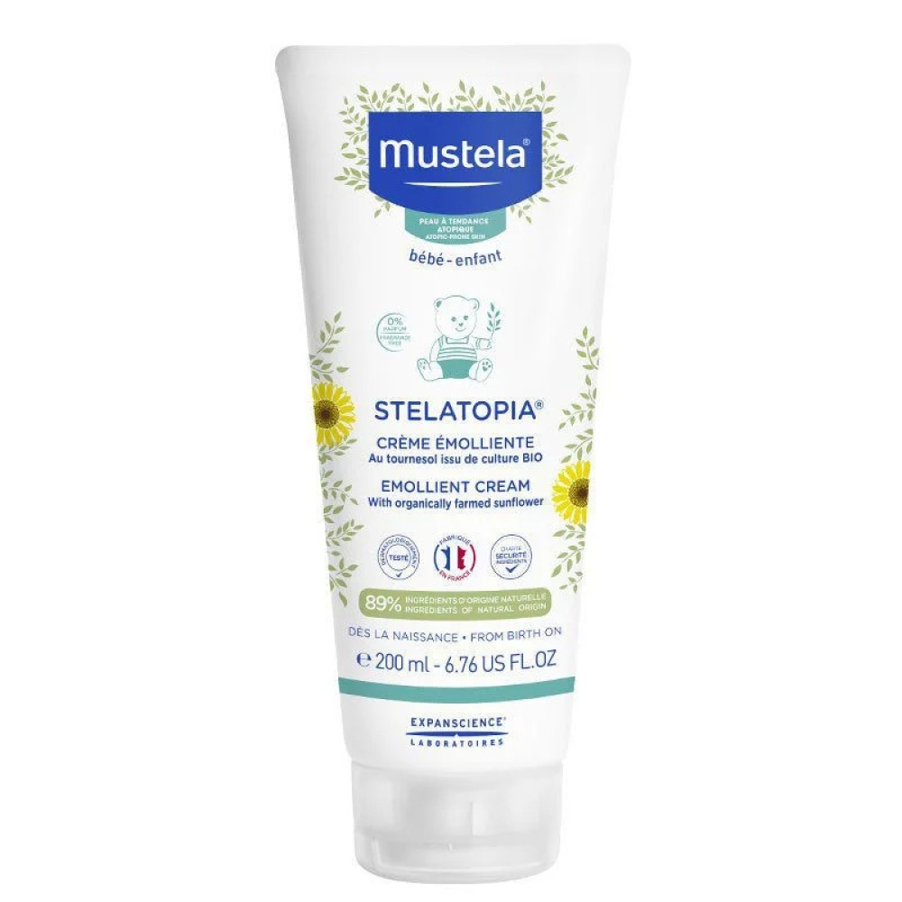 Mustela Stelatopia Емолиентен балсам за атопична кожа 300 мл - Хидратация