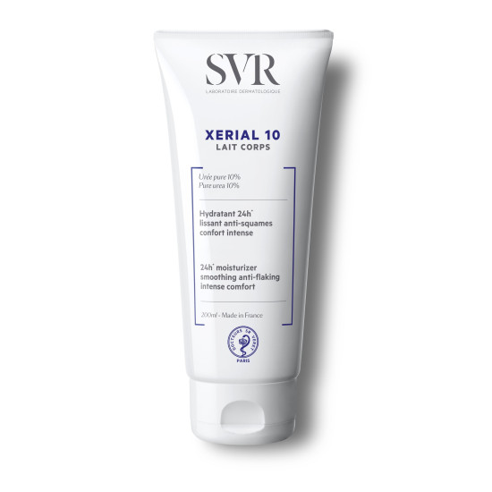 SVR XERIAL 10 LAIT лосион за тяло за суха лющеща се кожа склонна към псориазис с 10% уреа 200 мл