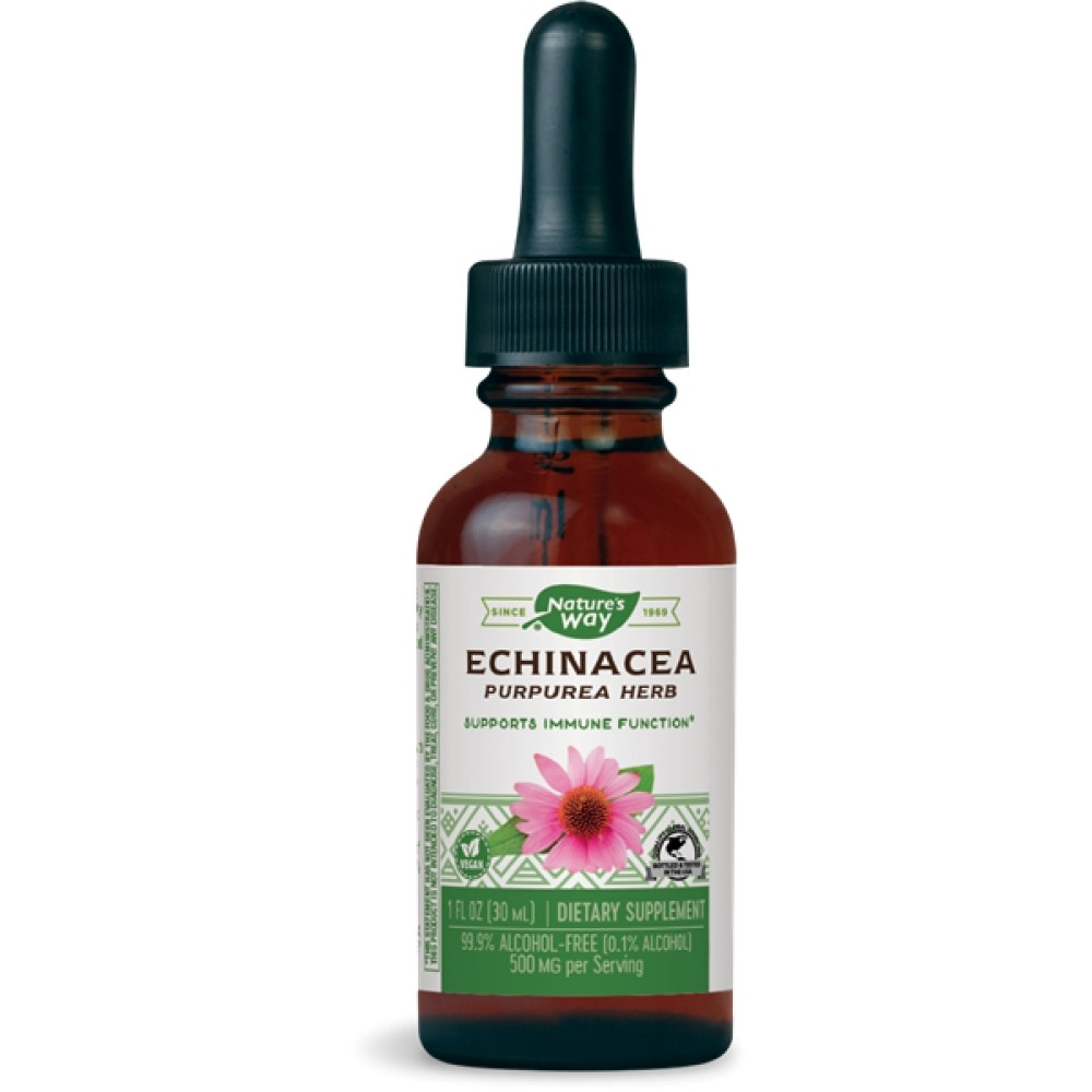 Liquid formula Echinacea 30 ml. (alcohol-free) Nature’s Way / Течна формула Ехинацея 30 мл (без алкохол) Nature’s Way - Имунитет