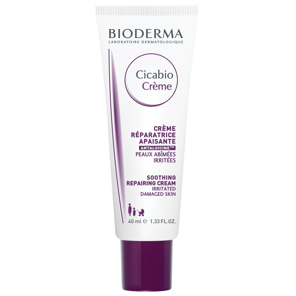 Bioderma Cicabio Arnica+ Възстановяващ крем за синини и охлузвания 40 мл - Кремове за лице