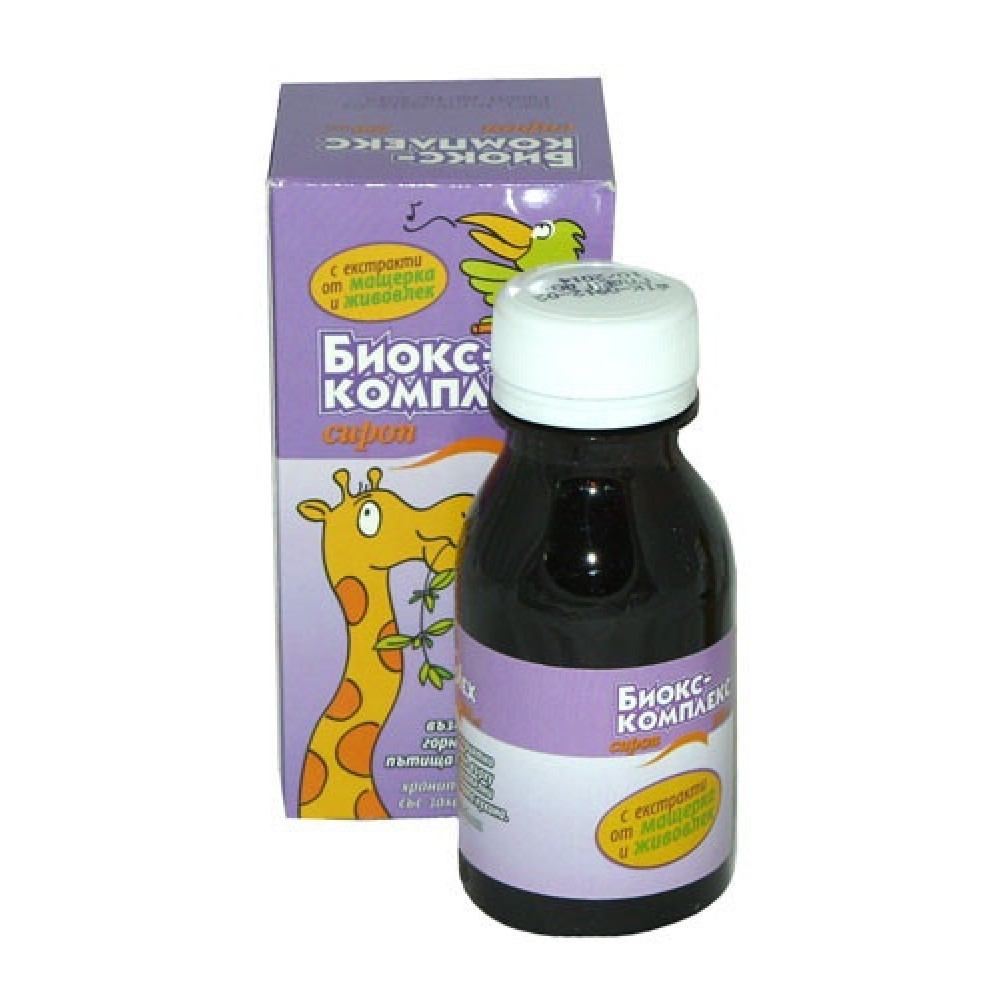 Biox Complex syrup 100 ml / Биокс Комплекс сироп 100 мл - Кашлица и гърло