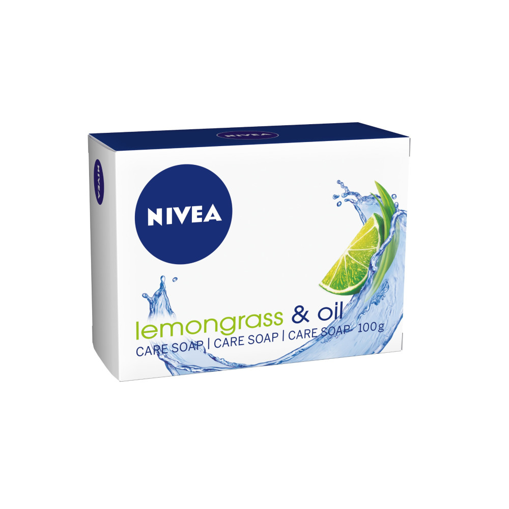 Nivea Lemongrass & Oil Сапун лимонова трева и масла 100гр -