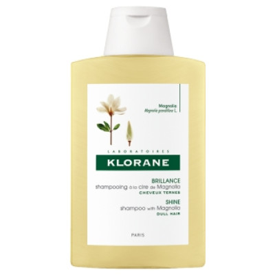 KLORANE SHAMPOO WITH MAGNOLIA шампоан за блясък с восък от магнолия за безжизнена коса 200 мл