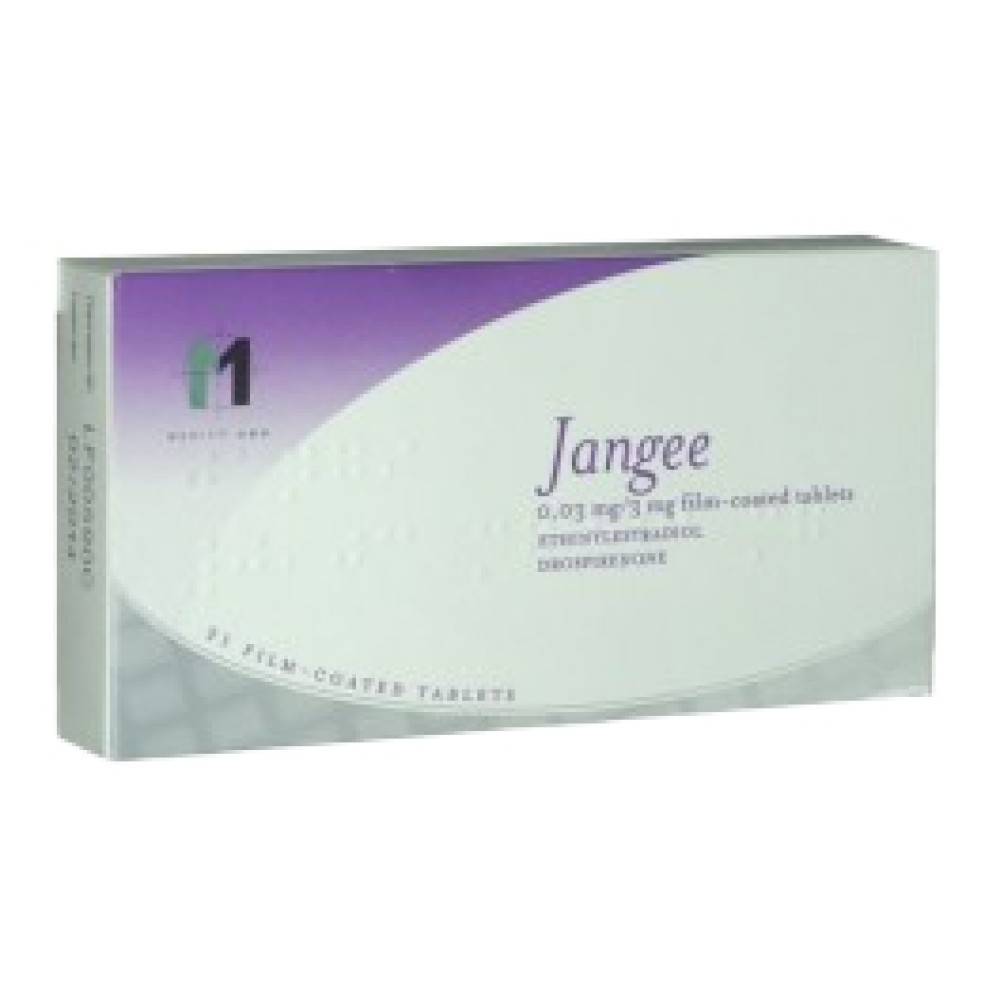 Jangee 0,03 mg/3 mg 21 film-coated tablets / Жанги 0,03 mg/3 mg 21 филмирани таблетки - Лекарства с рецепта