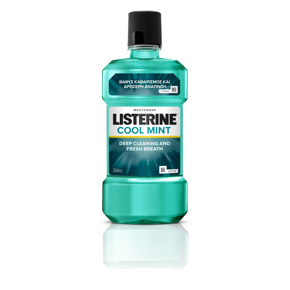Listerine Cool Mint Вода за уста за ежедневна употреба х250 мл - Вода за уста