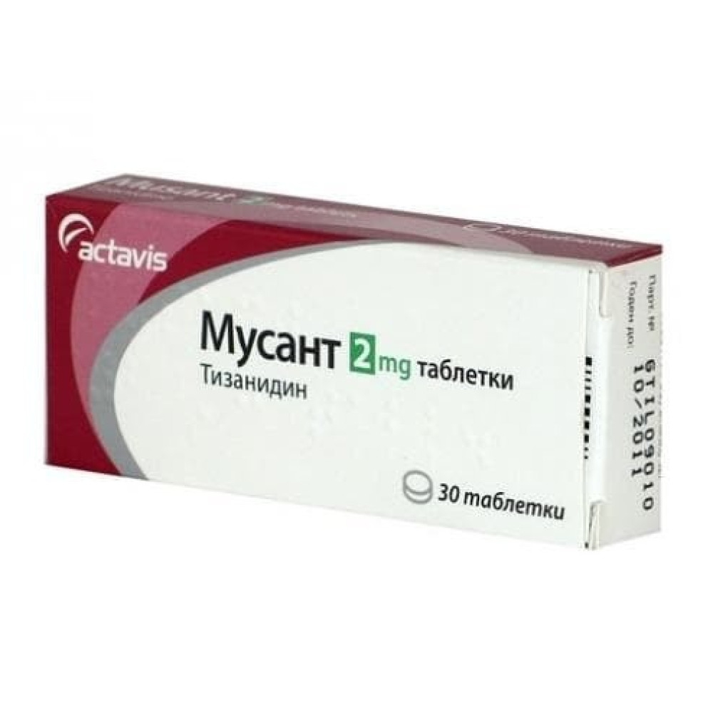 МУСАНТ табл 2 мг х 30 бр