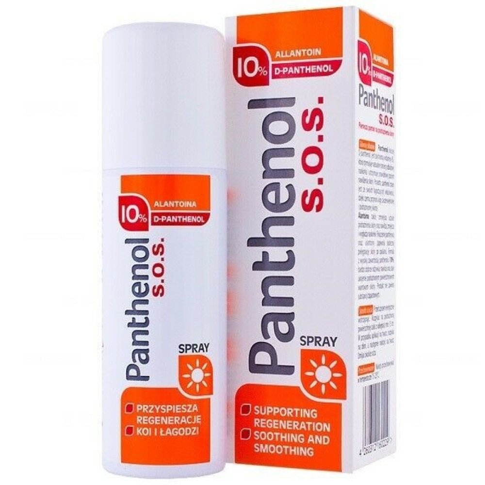 Panthenol Спрей при рани и изгаряния 4,63% х130 грама - Кожни проблеми