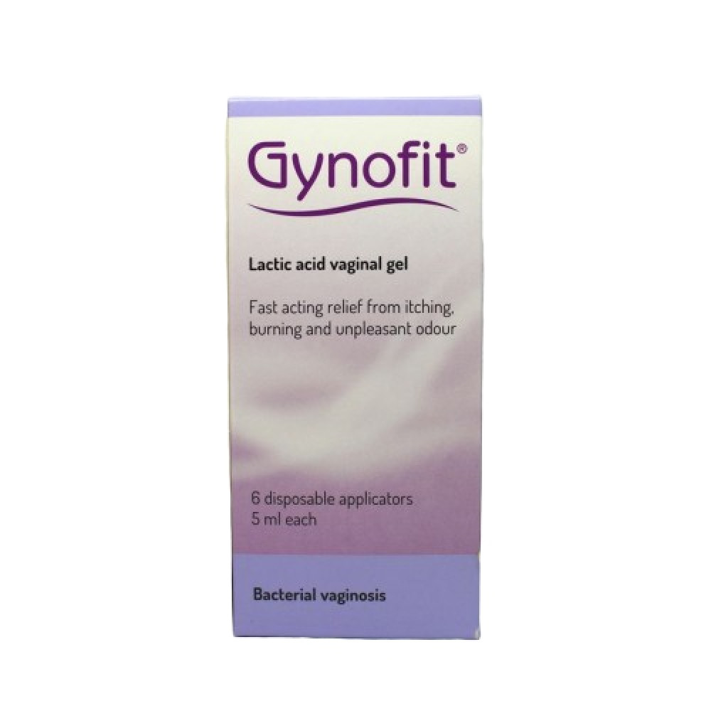 Gynofit Интимен гел с млечна киселина 5мл х 6 -