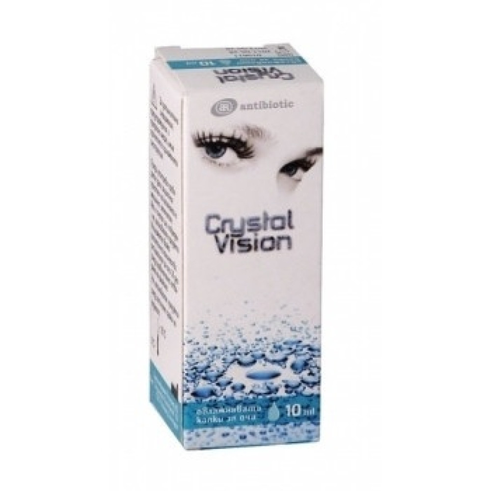 Crystal Vision drops 0.3% 10 ml / Кристал Вижън колир 0.3% 10 мл - Очи и зрение