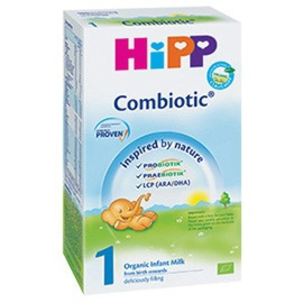 Hipp Combiotic 1 БИО мляко за кърмачета от момента на раждането 800гр -