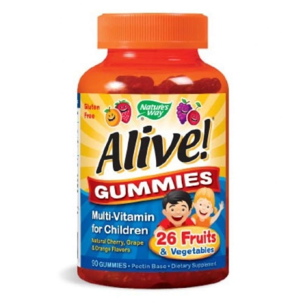 Alive Мултивитамини за деца х90 желирани таблетки - За деца