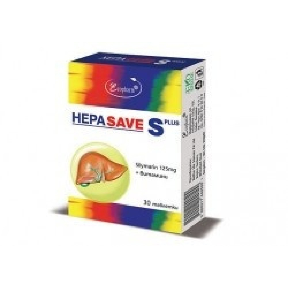 Hepasave S Plus 30 tablets / Хепасейв S Плюс 30 таблетки - Черен дроб и жлъчка