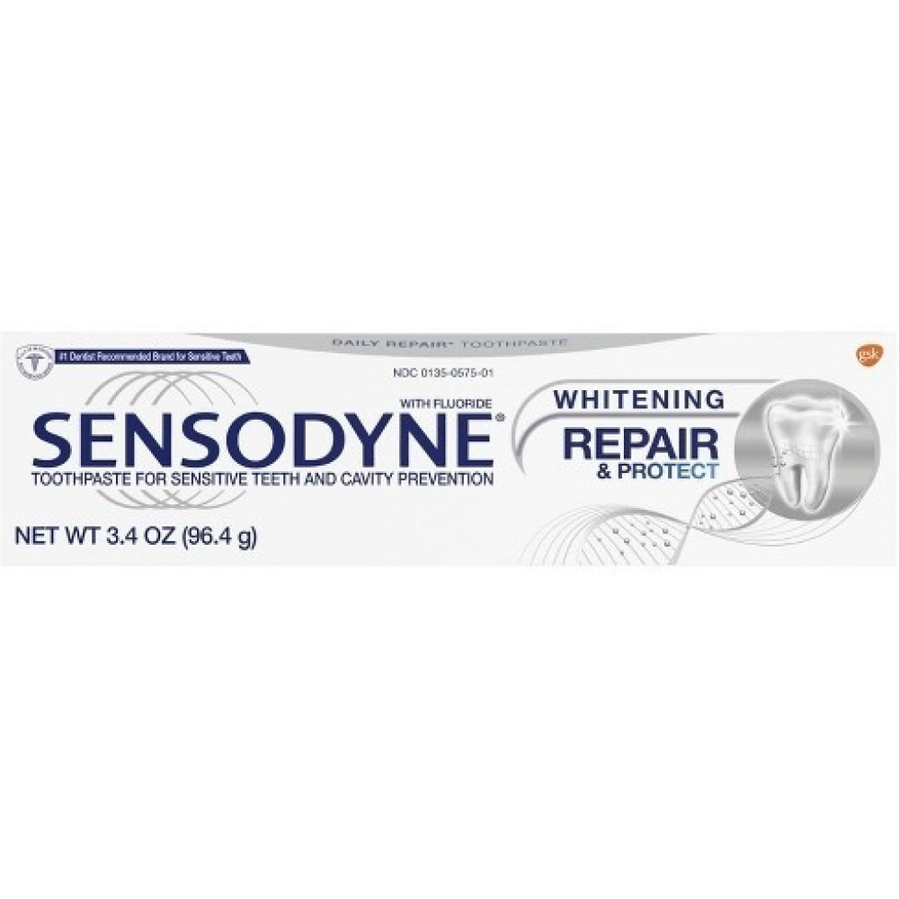 Sensodyne Repair Protect Whitening Паста за чувствителни зъби, избелваща 75мл. -