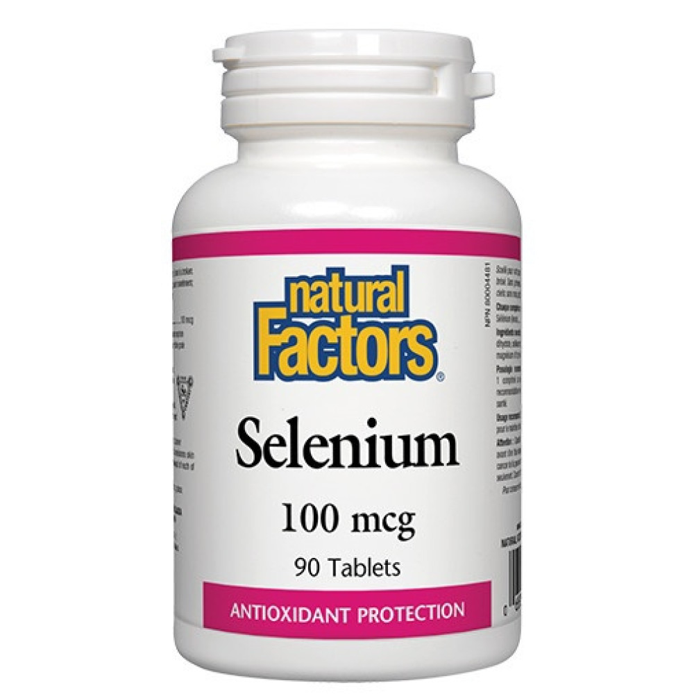 Selenium 100 mcg 90 tablets / Селен 100 mcg 90 таблетки - Антиоксиданти