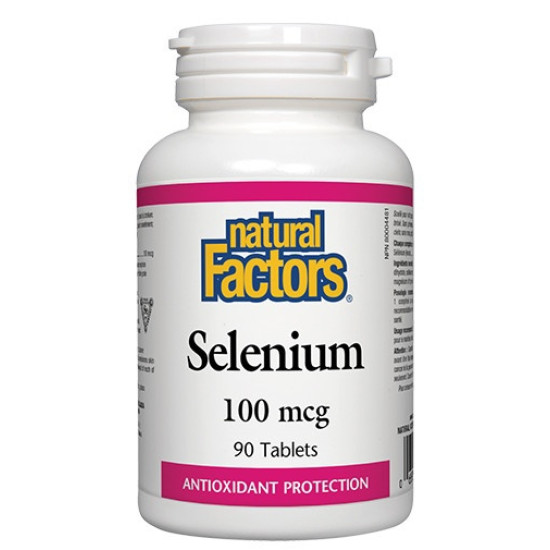 СЕЛЕН табл 100 мкг х 90 бр NATURAL FACTORS