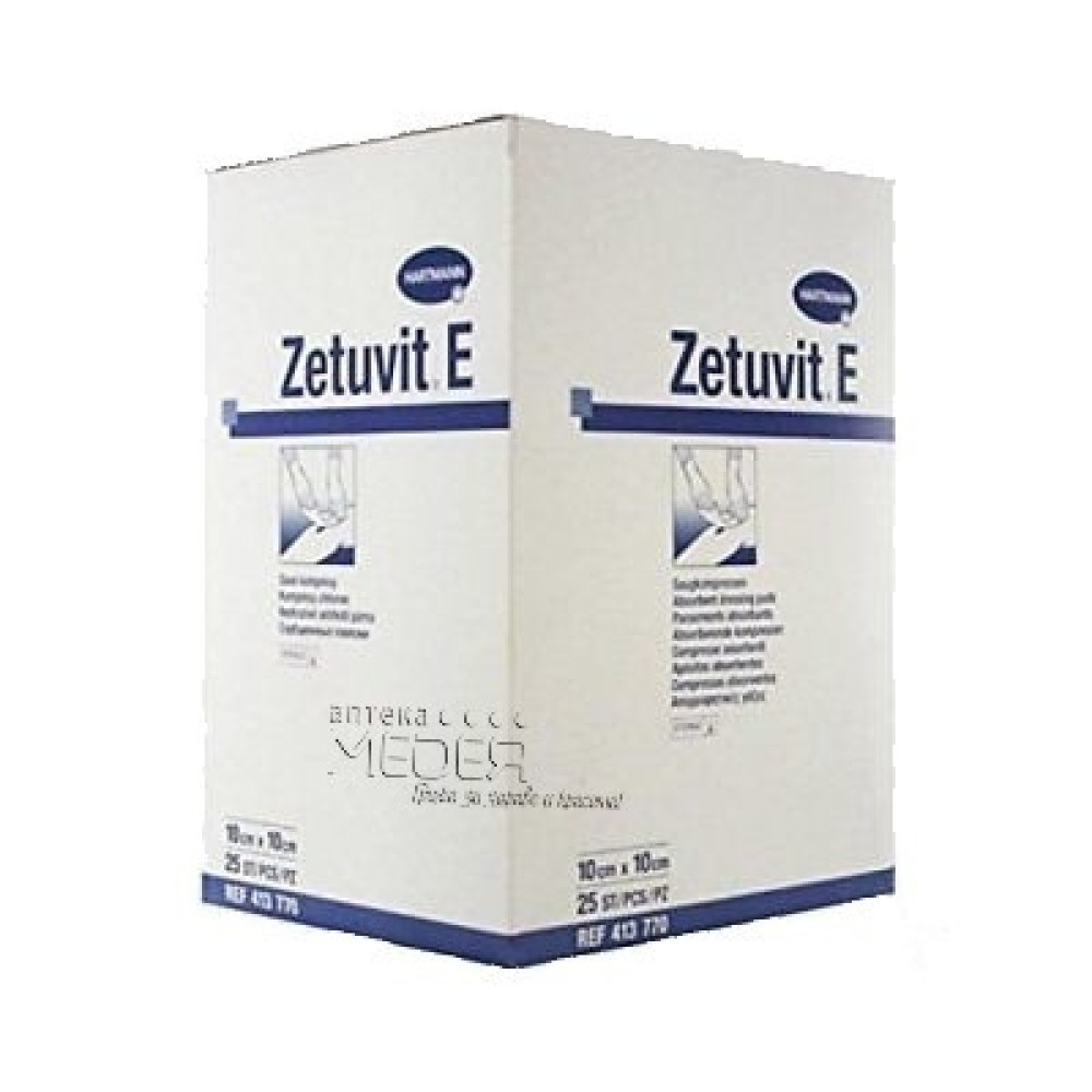 Hartmann Zetuvit E превръзка стерилна атравматична 10см./10см. х 25 брой -