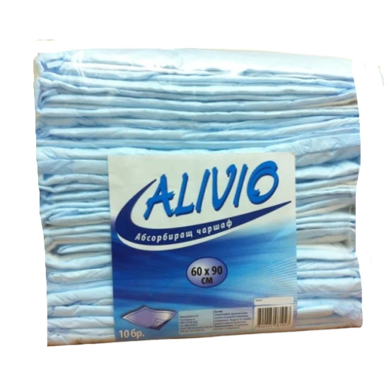 ᐉ ЧАРШАФ АЛИВИО 60 см/90 см х 10 бр