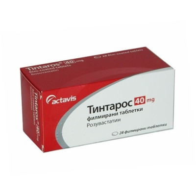 ТИНТАРОС табл 40 мг x 28 бр