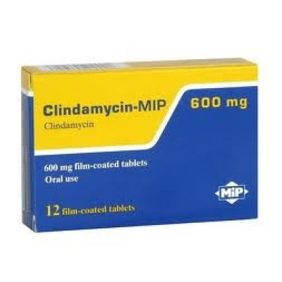 КЛИНДАМИЦИН MIP табл 600 мг х 12 бр