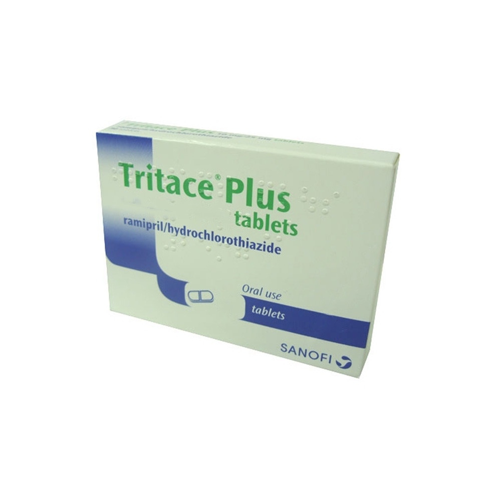 Tritace Plus 10 trig /25 mg 30 tablets / Тритейс Плюс 10 мг / 25 мг 30 таблетки - Лекарства с рецепта