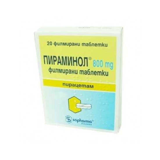 ПИРАМИНОЛ СОФАРМА табл 800 мг х 20 бр