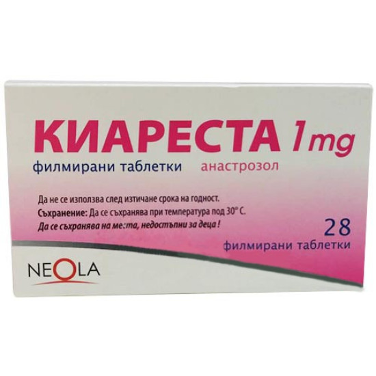 КИАРЕСТА табл 1 мг х 28 бр