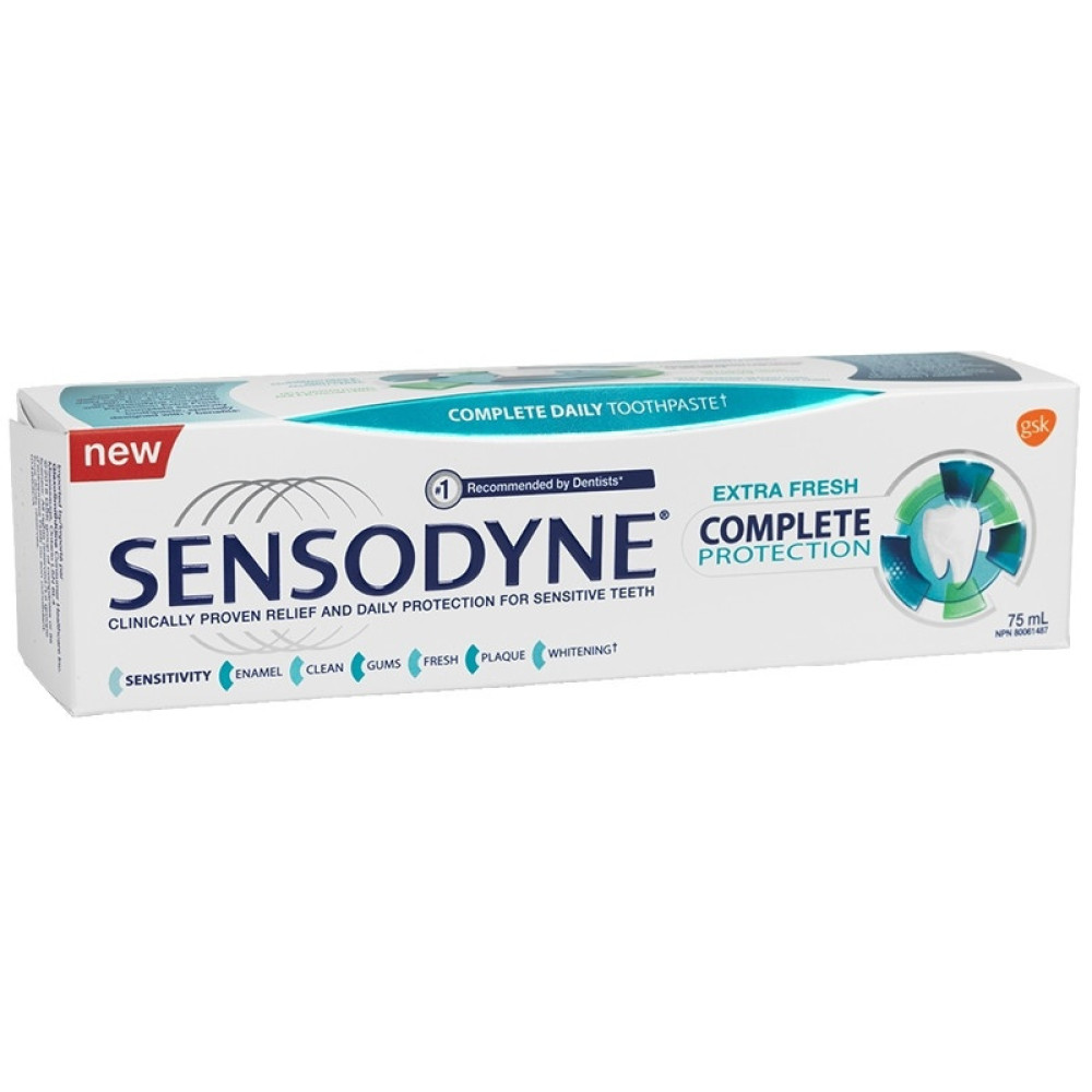 Sensodyne Extra Fresh Compete Protection Паста за зъби х75 мл - Паста за зъби