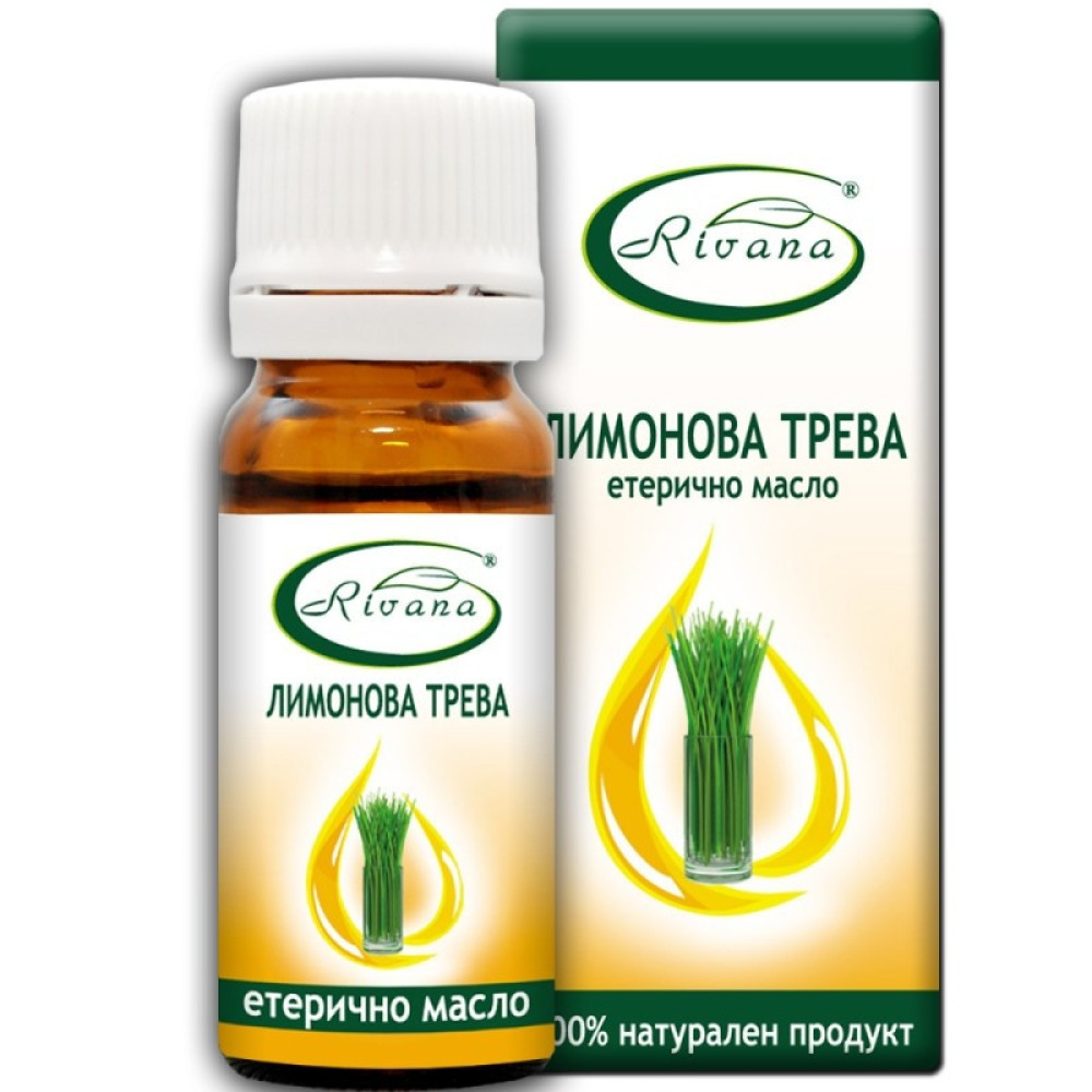 Rivana масло Лимонова трева 10 мл - Продукти за масаж